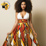 Ankara Maxi Dress
