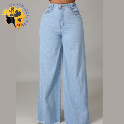 High-Rise Wide-Leg Trousers