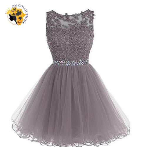 A-Line Tulle Dress