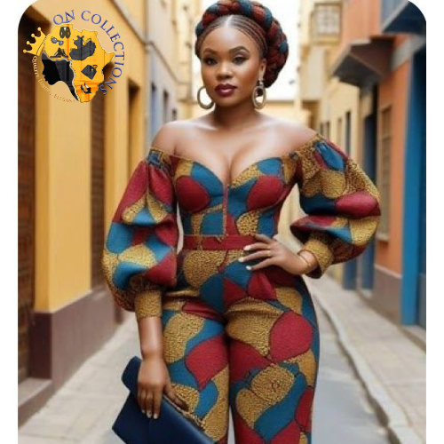 African Print Jumpsuit