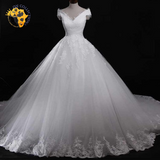 Ball Gown with Cathedral Train
