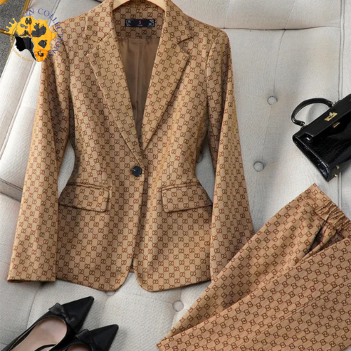Checked Blazer
